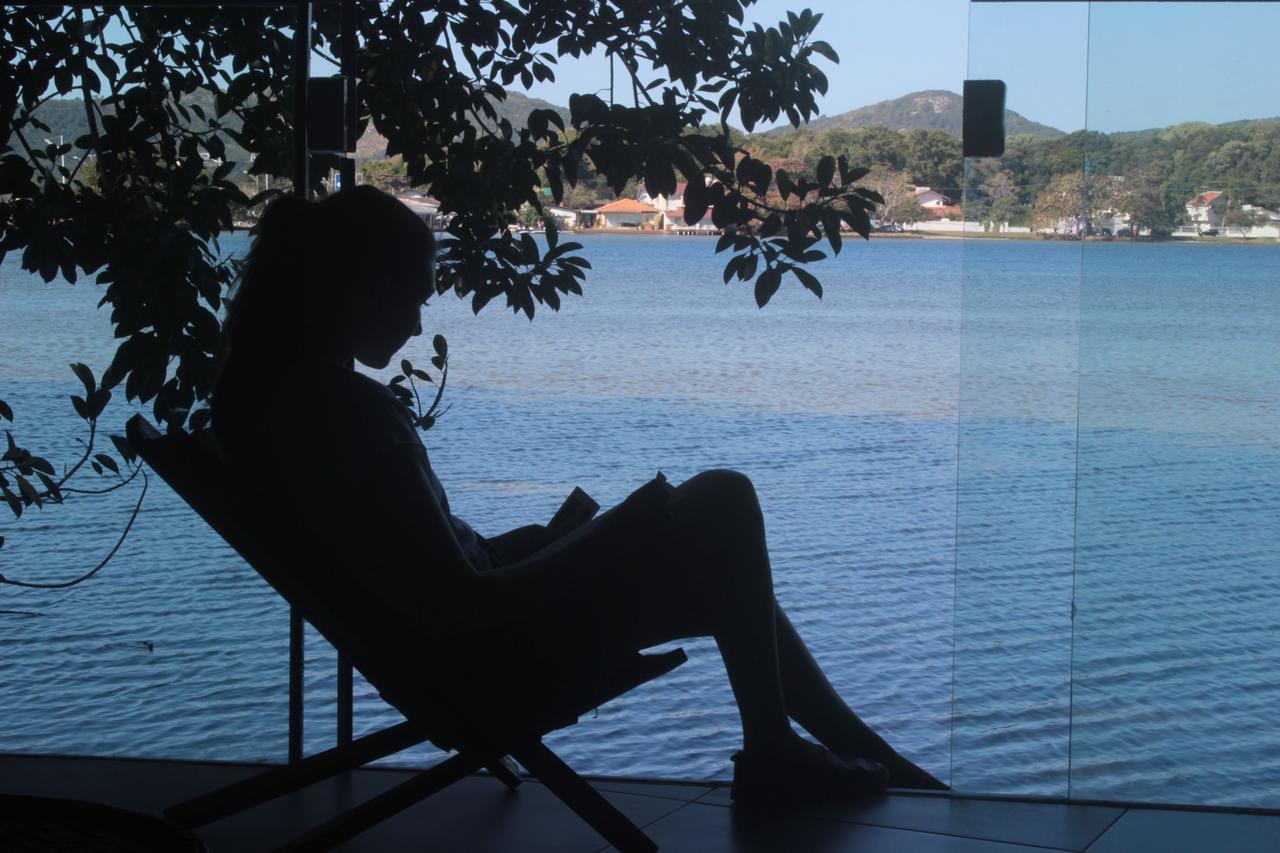 Lakehouse 24Hs Hostel Lagoa Conceicao Florianópolis Buitenkant foto